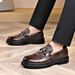 LQ2569 Cow Leather Men's Shoes,Choose Size And Tell Seller_voghion.com