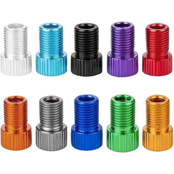 Bicycle Core Set Decoration Hamburger Dice Creative Adapter French American Valve Tire Inflation Hole_voghion.com