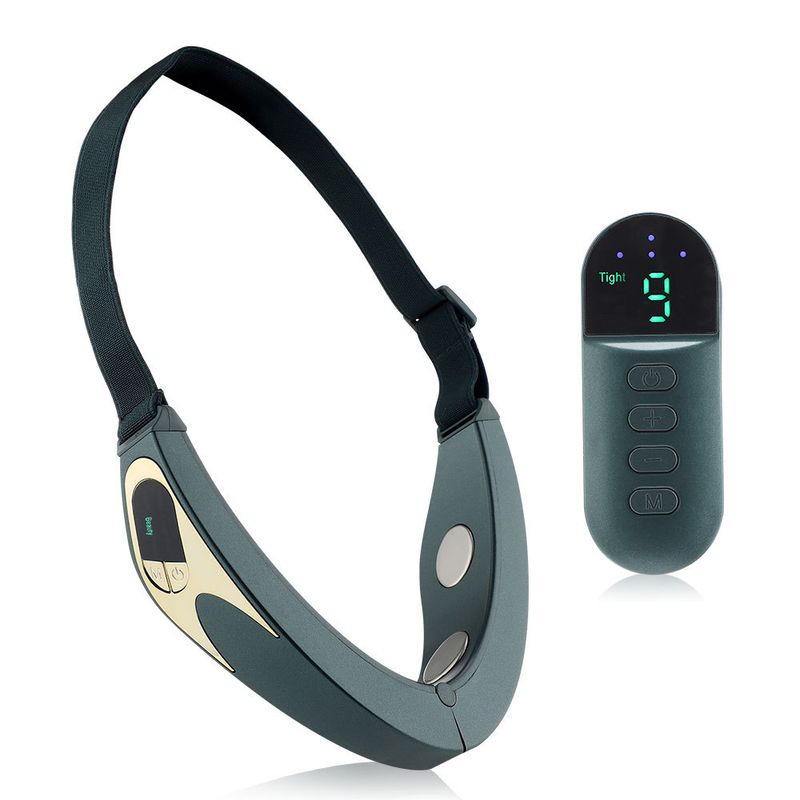 Neue intelligente Fernbedienung für elektrische EMS-Haushaltsmaschine, heiße Kompresse Vibrationslifting Gesichtsabnehmen_voghion.com