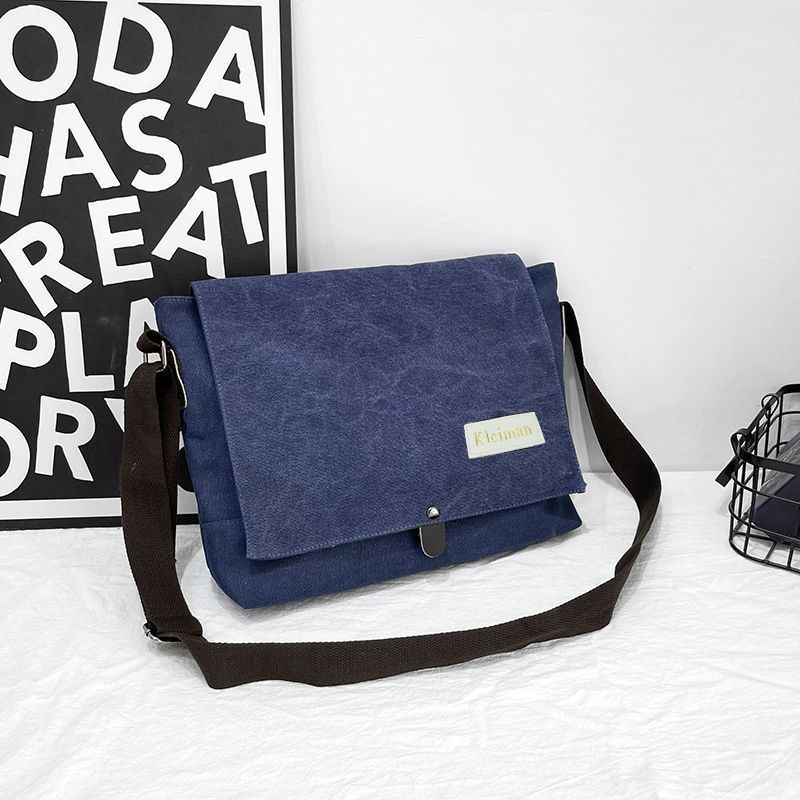 Borse da uomo Borsa a tracolla classica in tela Borsa da lavoro Casual Borsa a tracolla da uomo Borsa a tracolla piccola retrò Borsa da uomo per computer di marca_voghion.com