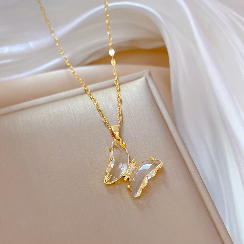 [Titan Stol] Kristall Päiperlek Ouerréng Set mat liichtem Luxus Mikro Inlay Personaliséiert Temperament Banquet Ouerréng_voghion.com
