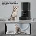 Alimentador automático para animais de estimação de grande capacidade de 6L com temporizador, botão e WiFi - adequado para cães e gatos_voghion.com