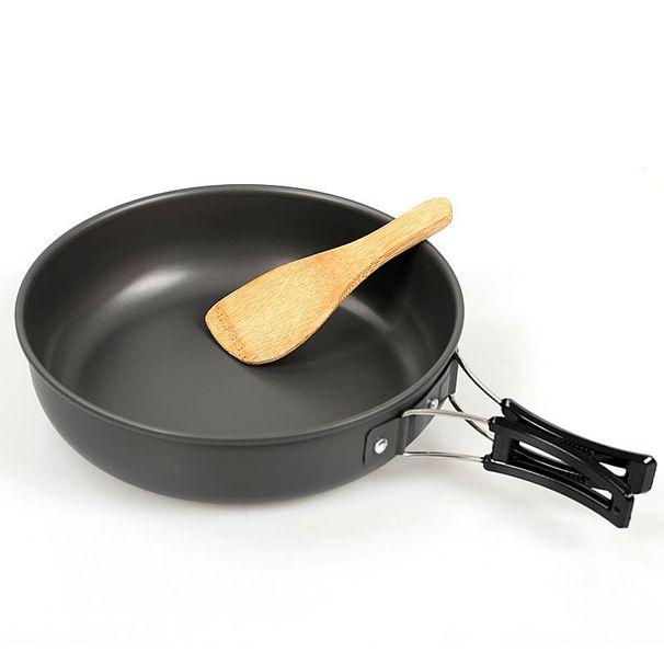 Picnic Cooking Pot Outdoor Set Single Large Specification 200*55mm DS-500 Frying Pan_voghion.com