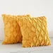 Cushion Cover 45x45cm Yellow Plush Geometry Winter Home Decoration Pillow Cover For Indoor Living Room Pillow Case 18x18inch_voghion.com