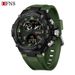 Men's Sport Watch With Analog-Digital Display, Waterproof, Alarm, Luminous Hands, Stopwatch, 50M Water Resistance, Durable TPU Strap_voghion.com