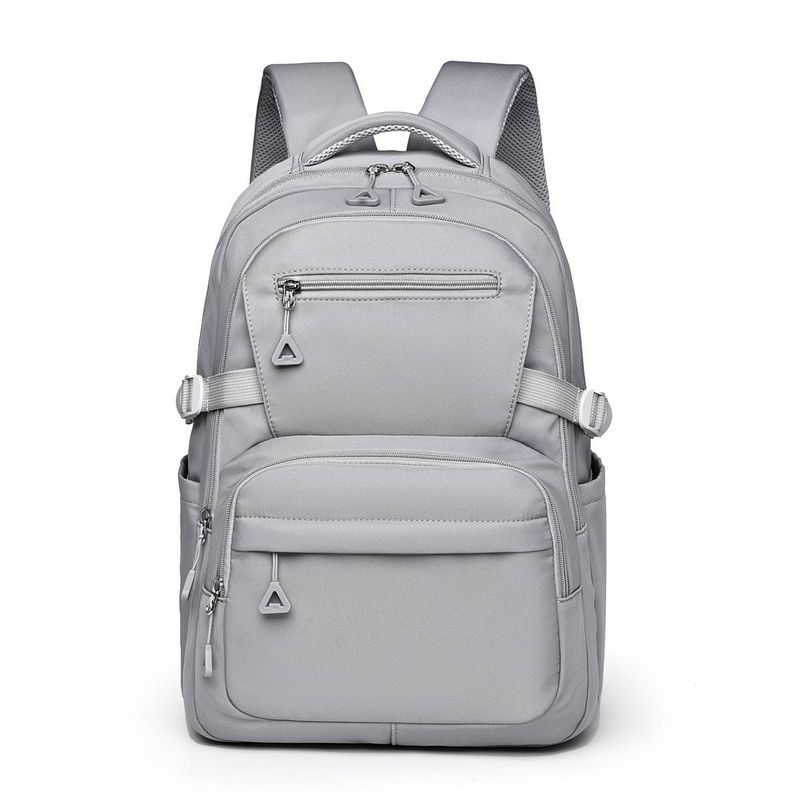 Wasserabweisender Studentenrucksack mit mehreren Taschen, große Kapazität 14-Zoll-Laptoptasche aus Oxford-Stoff_voghion.com