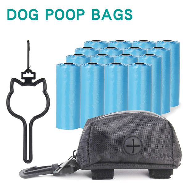 Cross-border List Combination Set Oxford Cloth Dog Walking Garbage Bag Dispenser Pet Supplies Wholesale Dog Poop Picker Bag_voghion.com