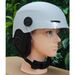 Capacete de inverno para motocicleta com lente integralmente moldada, especial para dirigir bicicleta, quente e super leve_voghion.com