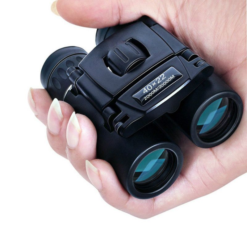 40x22 HD Mocna lornetka 2000M dalekiego zasięgu składany mini teleskop BAK4 FMC Optics do polowań sportowych na zewnątrz kemping_voghion.com