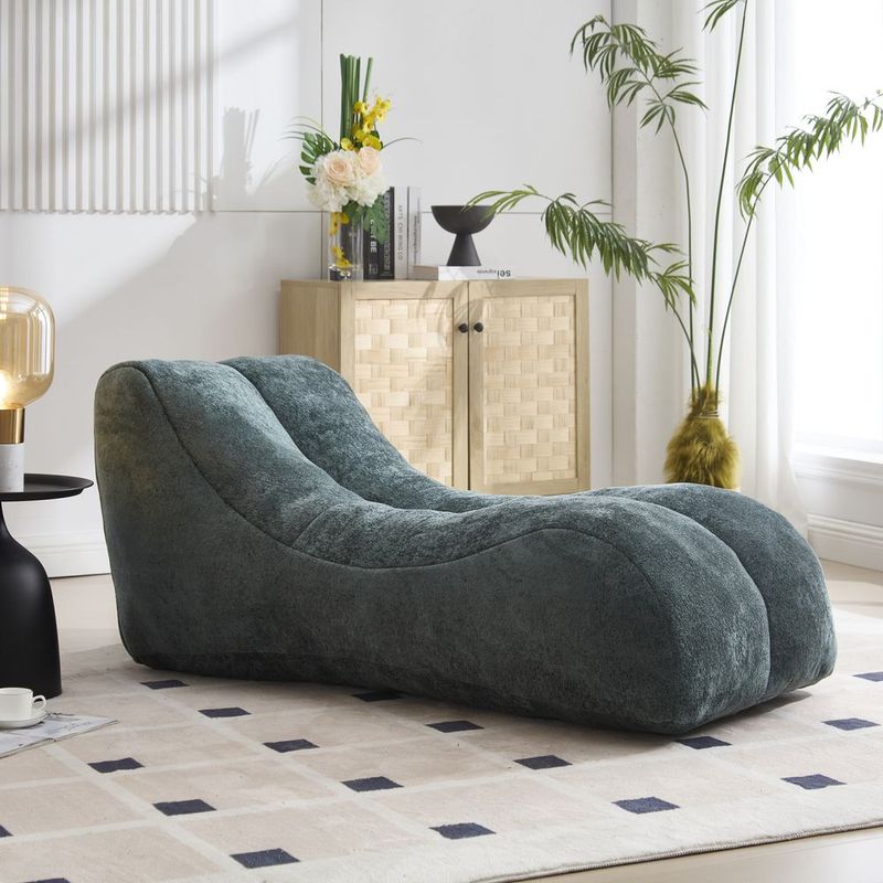 Creative Bean Bag Sofa Chair For Adults And Children Filled With High-quality Sponge That Is Plump And Elastic Fitting The Curves Of The Human Body_voghion.com