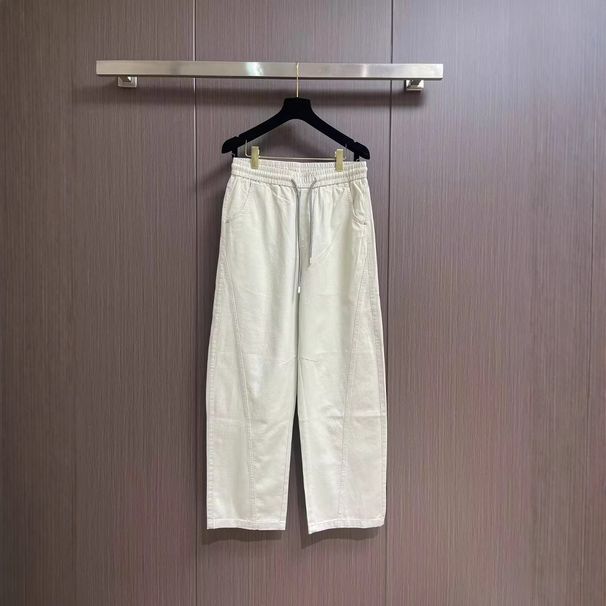 Luxury Trend Poison Home High Version 25Bv Spring Summer New Straight Pants Drawstring Elastic Waist Loose Thin Jeans_voghion.com