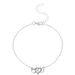 Fashion Infinite Large 8 Symbol Herz Exquisite Fußkettchen Einfache Persönlichkeit Intarsien Diamant Strand Fuß Schmuck Für Frauen_voghion.com