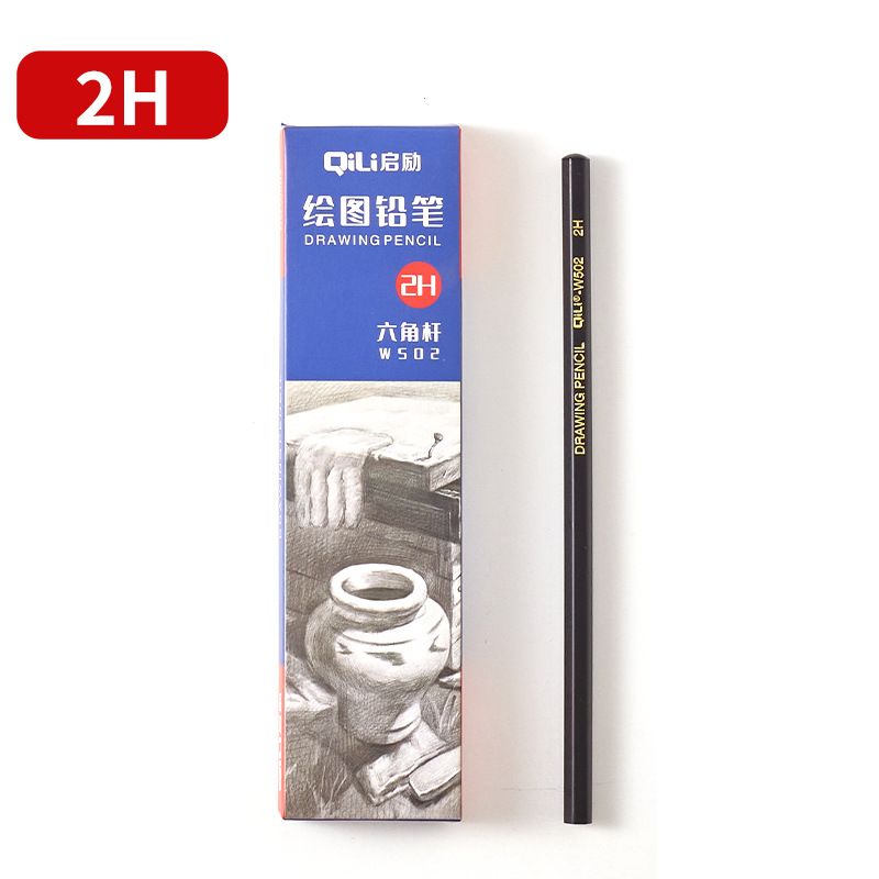 Professionelles Skizzenstifte-Set – 12er-Pack Kunst-Graphitstifte (2H/HB/2B/3B/4B/5B/6B/8B/10B) und Kohlestifte (weich/mittel) zum Zeichnen und Schattieren_voghion.com