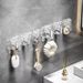 Self-Adhesive Bathroom Hooks Luxury Hanging Holder Key Hanger Wall Shower Hook Toilet Bath Ball Holder Bathroom Accessories_voghion.com