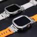 Applicable To AppleWatch 9 Ultra Explorer TPU Strap Armor Anti Fall Case Set_voghion.com