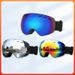 Vision 2025 New Outdoor Ski Gear Frameless Unisex Goggles Anti-Fog Double Layer_voghion.com