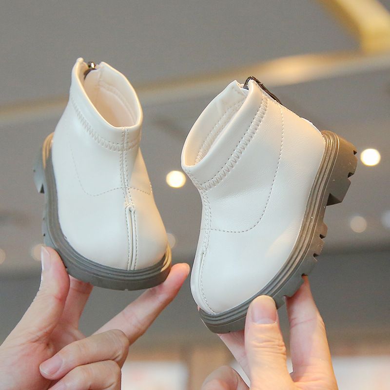 Boys Toddler Shoes Classic Martin Boots Spring and Autumn Girls Baby Leather Boots Baby Children's Shoes_voghion.com