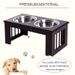 Hunde-Futterstation Rutschfest, 58,4x25,4cm, Grigio, 2L Pro Napf_voghion.com
