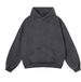 Korean Style Autumn Winter New Versatile Personality Printed Hoodie Sweatshirt Washed Cotton Solid Color_voghion.com