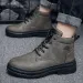 Lace Up Rubber Boots for Men With Fur Platform Man Shoes Designer Cheap Retro In Promotion Sale Original Deals High_voghion.com