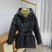 Women's Clothing Ultra Light, Soft, Thickened, Waist Hugging, Slimming, Hooded Cotton Jacket For Women, Short Style, Fashionable_voghion.com