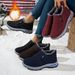 Women's Winter Cotton Shoes - Warm Fleece-Lined Snow Boots For Outdoor Activities, Comfortable & Breathable, Plus Size Available_voghion.com