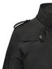 Men's Casual Stand-Up Collar Zipper & Snap Button Jacket - Lightweight Polyester Softshell Coat For Spring/Fall, Regular_voghion.com