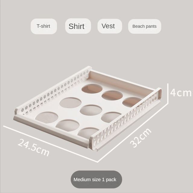 Rack di stoccaggio pieghevole, armadio, resistente, divisorio a strati, vestiti, biancheria intima, pantaloni, scatola di stoccaggio, cassetto, rack di stoccaggio_voghion.com