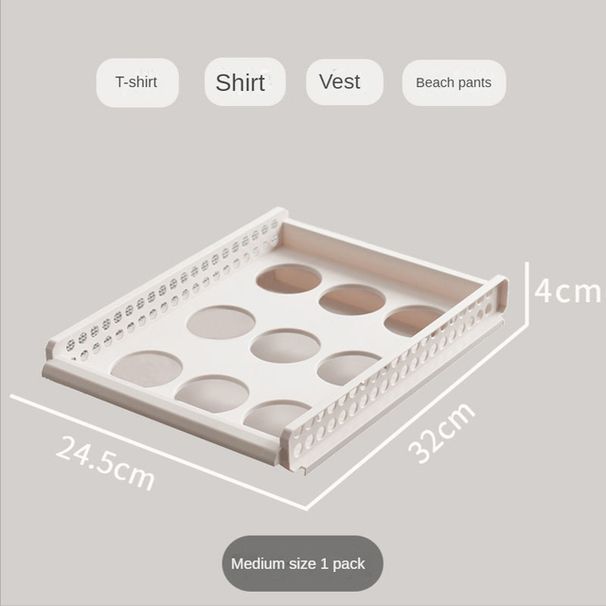 Rack di stoccaggio pieghevole, armadio, resistente, divisorio a strati, vestiti, biancheria intima, pantaloni, scatola di stoccaggio, cassetto, rack di stoccaggio_voghion.com