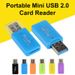Mini draagbare USB 2.0 TF Micro SD-geheugenkaartlezer voor pc-laptopcomputer_voghion.com