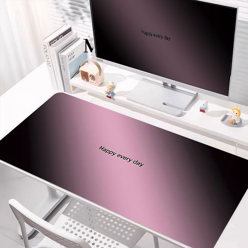 Unbeatable Quality Gradien Color New Arrival Mouse Oversized Black Pink Office Learning Suden Dormiory Deskop Pad Compuer Keyboard_voghion.com