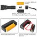 LED Rechargeable Flashlight Zoomable Aluminum Alloy Flashlight Torch_voghion.com