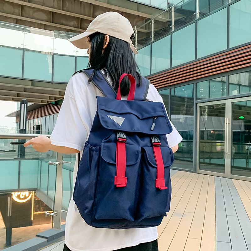 Neue Rucksack männer Teenager Persönlichkeit Schule Tasche Junior High School Student Freizeit Reise Trend Rucksack_voghion.com