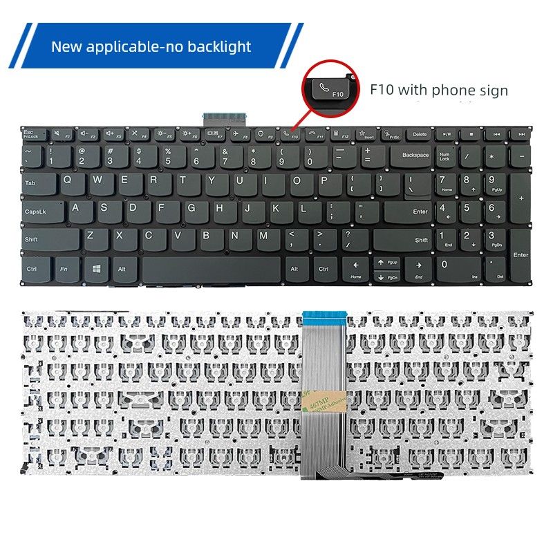 Applicable To Lenovo Xiaoxin 15alc 15iil Air-15ARE 15itl New Notebook Keyboard_voghion.com