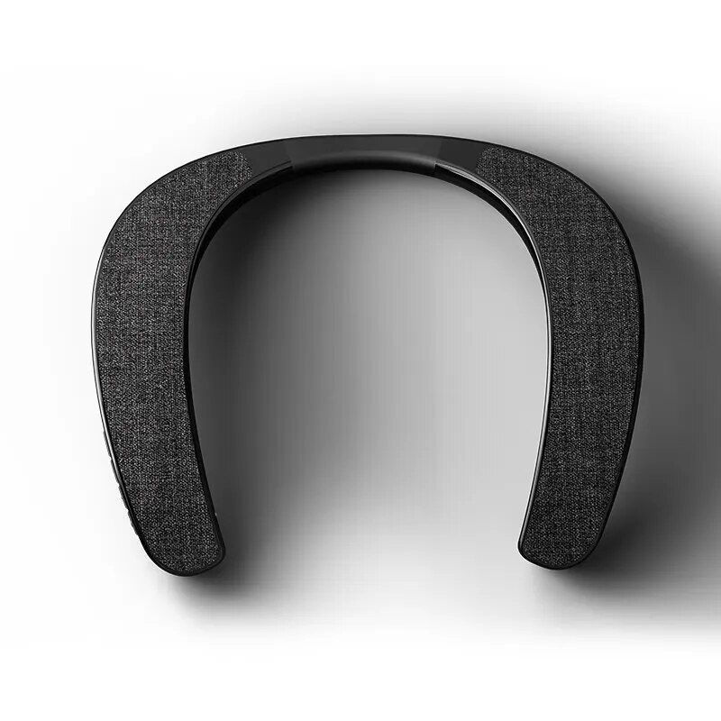 Rockmia EBS-905 Neckband Music Box Wireless Wearable Neck Speaker Bluetooth 5.0 Original Manufacturer_voghion.com