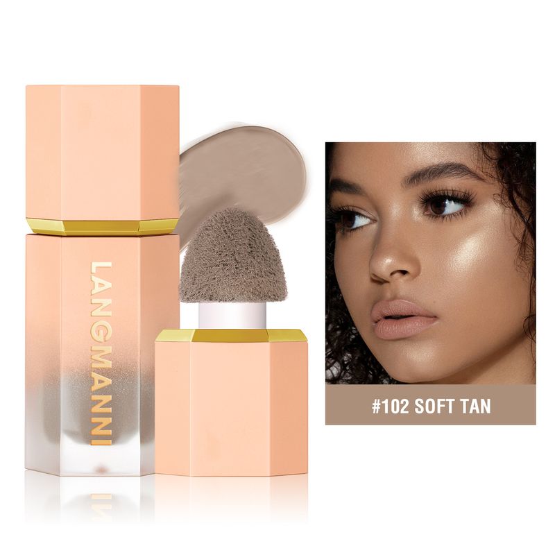 3 Colors Liquid Contour Stick V-face Shape Lightweight Waterproof 3D Matte Concealer Bronzers Highlighter Shad    D_voghion.com