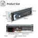 1din MP3 Digital Bluetooth Car Player FM Radio Stereo Audio Music USB/SD With In Dash AUX Input_voghion.com