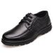 Echtes Leder Schuhe Männer Flache Mode männer Casual Brogues Schuhe Marke Männlichen Schuhe Weichen Bequemen Schwarz ZH740_voghion.com