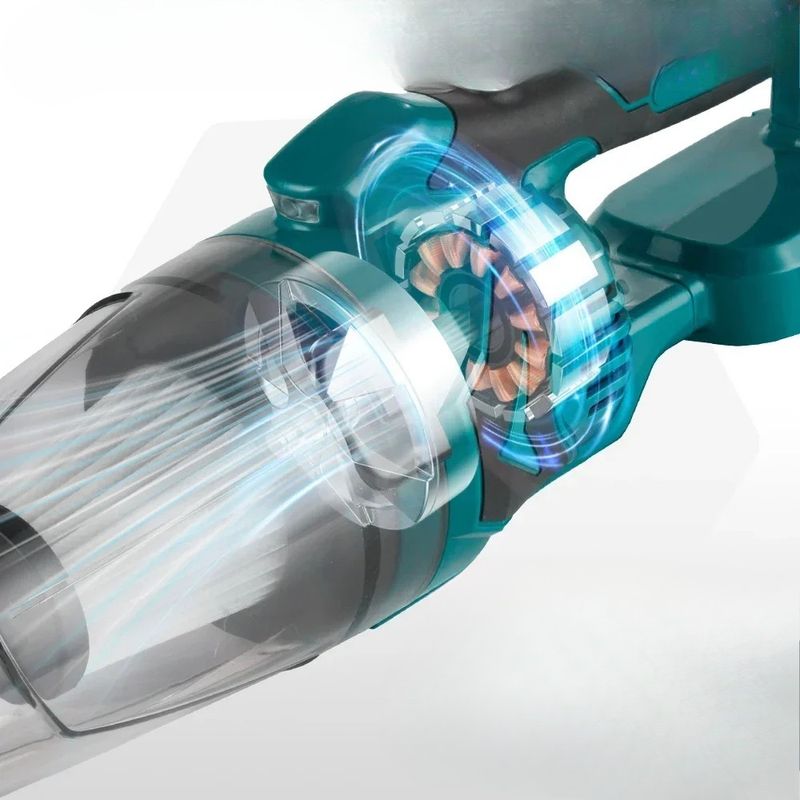 Yofidra 1500 W Kabelloser Elektrischer Handstaubsauger, Wiederaufladbares Reinigungswerkzeug Für Zuhause, Tierhaare, Für Makita 18 V Akku-Pin_voghion.com