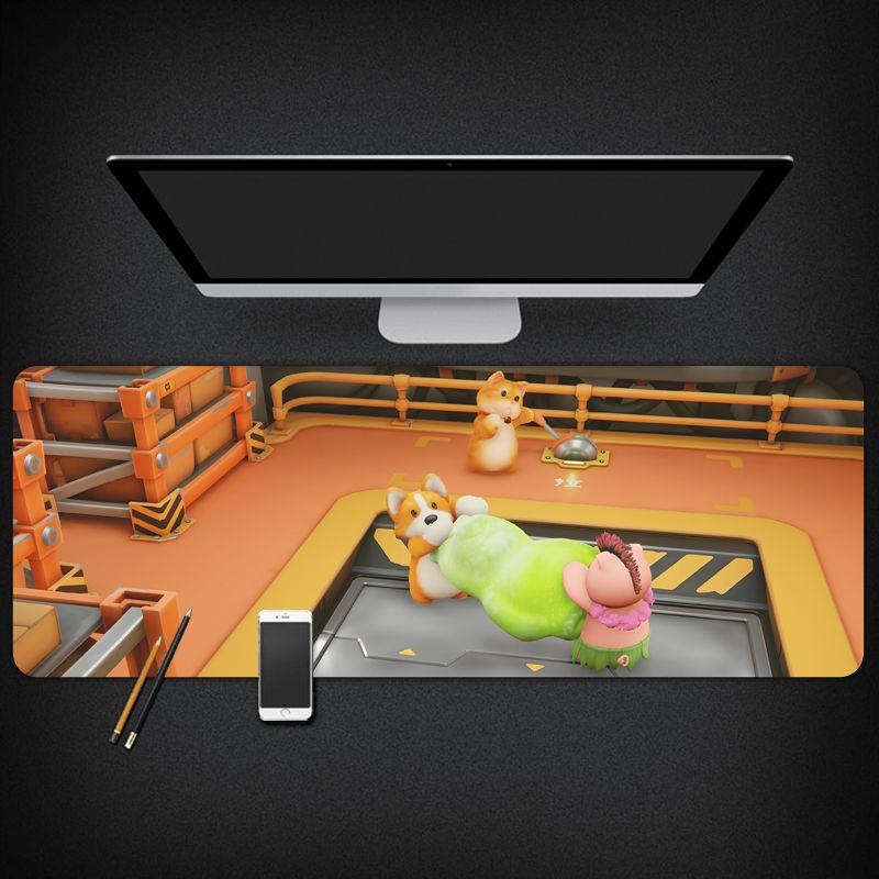 Unschlagbare Qualität Tier Tier Party Tiere rund um das Spiel Computer Tastatur Tischmatte Niedliche übergroße Mauspad_voghion.com