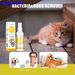 Eco-vriendelijke 50ml huisdier deodorant spray voor katten en honden, elimineert urine en geur, geschikt voor kattenbak en beddengoed_voghion.com