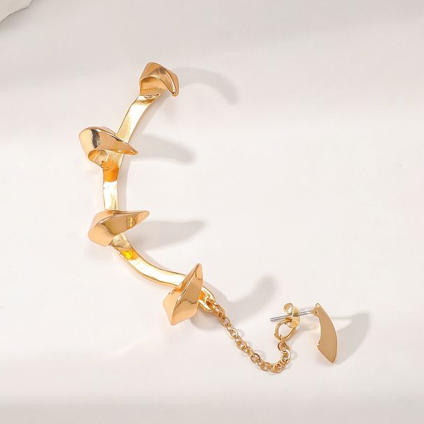 Orecchini pendenti geometrici in lega scura, stile gotico europeo e americano, stile minion, per donne, moda, non forati_voghion.com