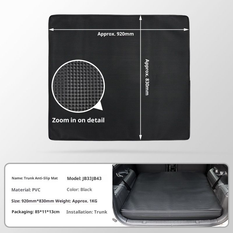 Suitable For 1998-2017 Old Suzuki Jimny JB43 Modified Trunk Non-Slip Waterproof Mat_voghion.com