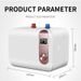 Scaldabagno domestico MINI con accumulo, scaldabagno superiore/inferiore a riscaldamento rapido per lavastoviglie da cucina 8L_voghion.com