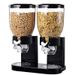 cereal dispemser double head 3.5L upright plastic cereal machine cereal machine kitchen food distribution tank_voghion.com