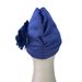 Women's Hijab hat exaggerated hat air layer side large flower hat Muslim hat Baotou hat_voghion.com