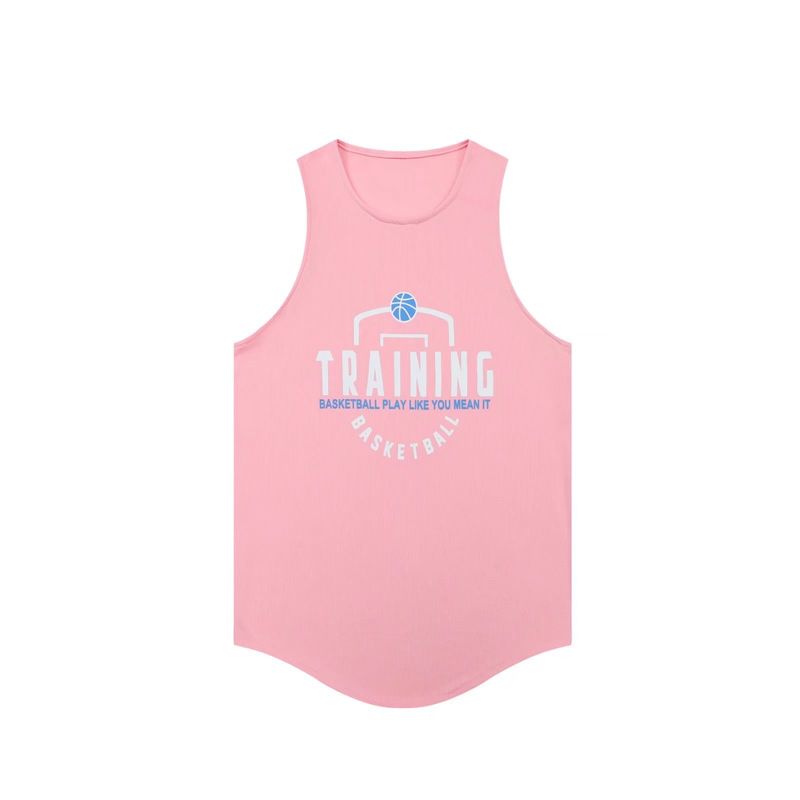 Aerican Sportweste und Caisole ärmelloses, schnell trocknendes T-Shirt Training College-Basketball-Schießtraining_voghion.com