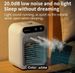 Mini ventilateur de climatisation rechargeable USB NIJ - Appareil de refroidissement de bureau portable._voghion.com