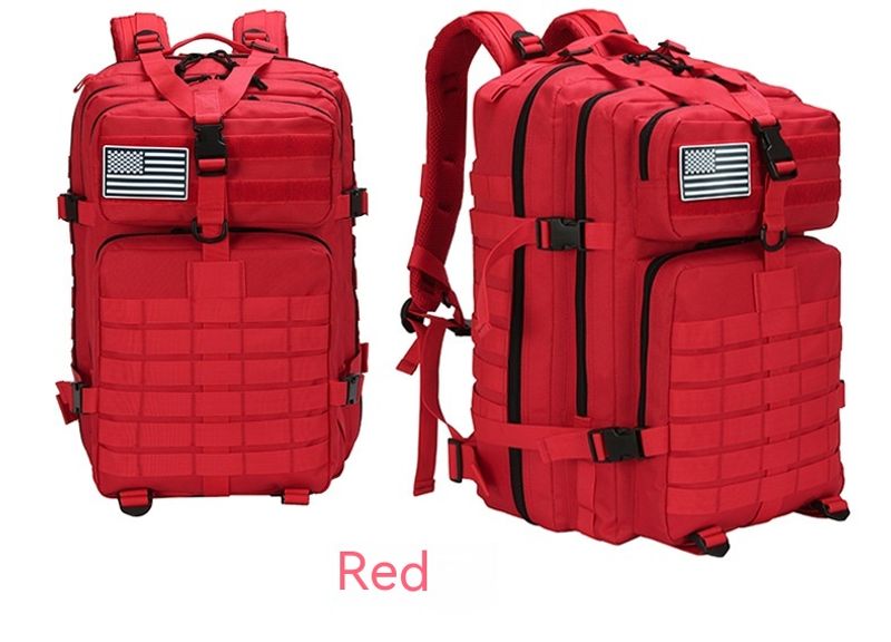 Erkek Askeri Çanta Büyük Kapasiteli Off Road Kamp Yürüyüş Spor Camo Açık Taktik Sırt Çantası_voghion.com