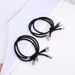 A20 Tre anelli annodati con elevata elasticità per legare accessori per capelli, elastici, distribuzione di copricapi in negozio_voghion.com